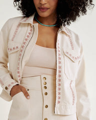 Women's Embroidered Mechanic's Jacket