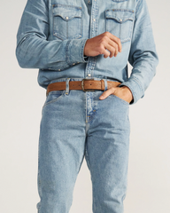 Men's Shrunken Calfskin Belt