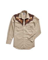 Tecovas x Cathy Hahn Menâs Vintage Western Pearl Snap - Size S/M