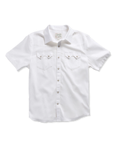 Men's Vintage Weight Short Sleeve Pearl Snap