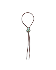 Iron Lamb Turquoise Drop Bolo