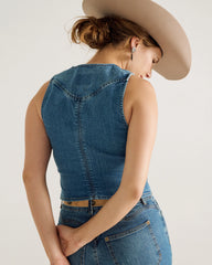 Women's Denim Vest