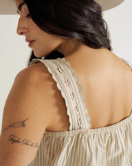 Women's Linen Artisanal Tank
