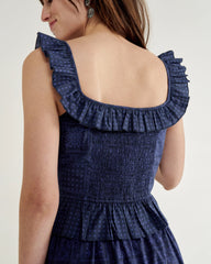 Womenâs Bandana Peplum Tank
