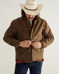 Men's Buckaroo Waxed Canvas Trucker Jacket