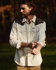 Men's Tecovas x Mossy Oak Denim Pearl Snap
